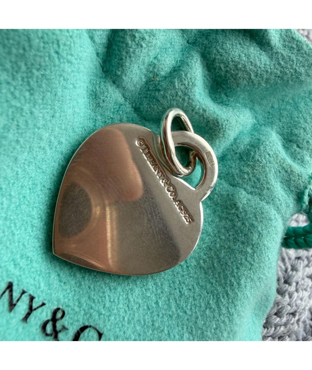 TIFFANY&CO Серебрянный серебряный кулон, фото 5