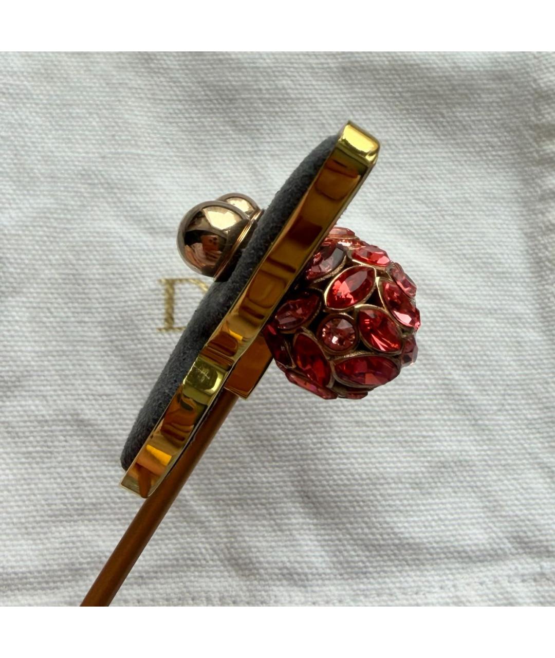 CHRISTIAN DIOR Золотые серьги, фото 8