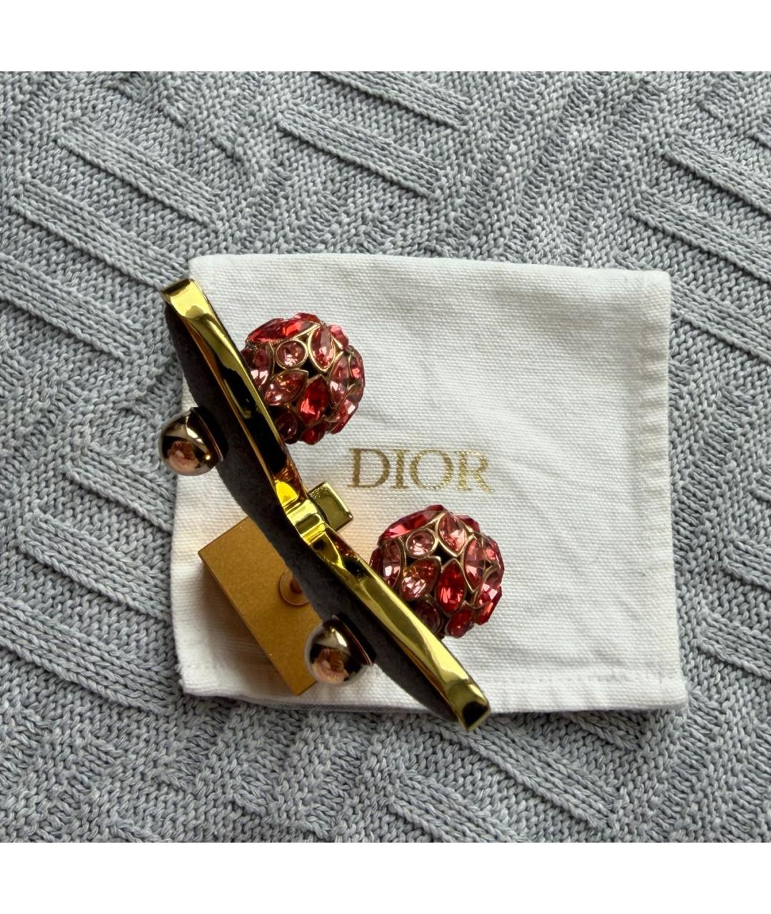 CHRISTIAN DIOR Золотые серьги, фото 4