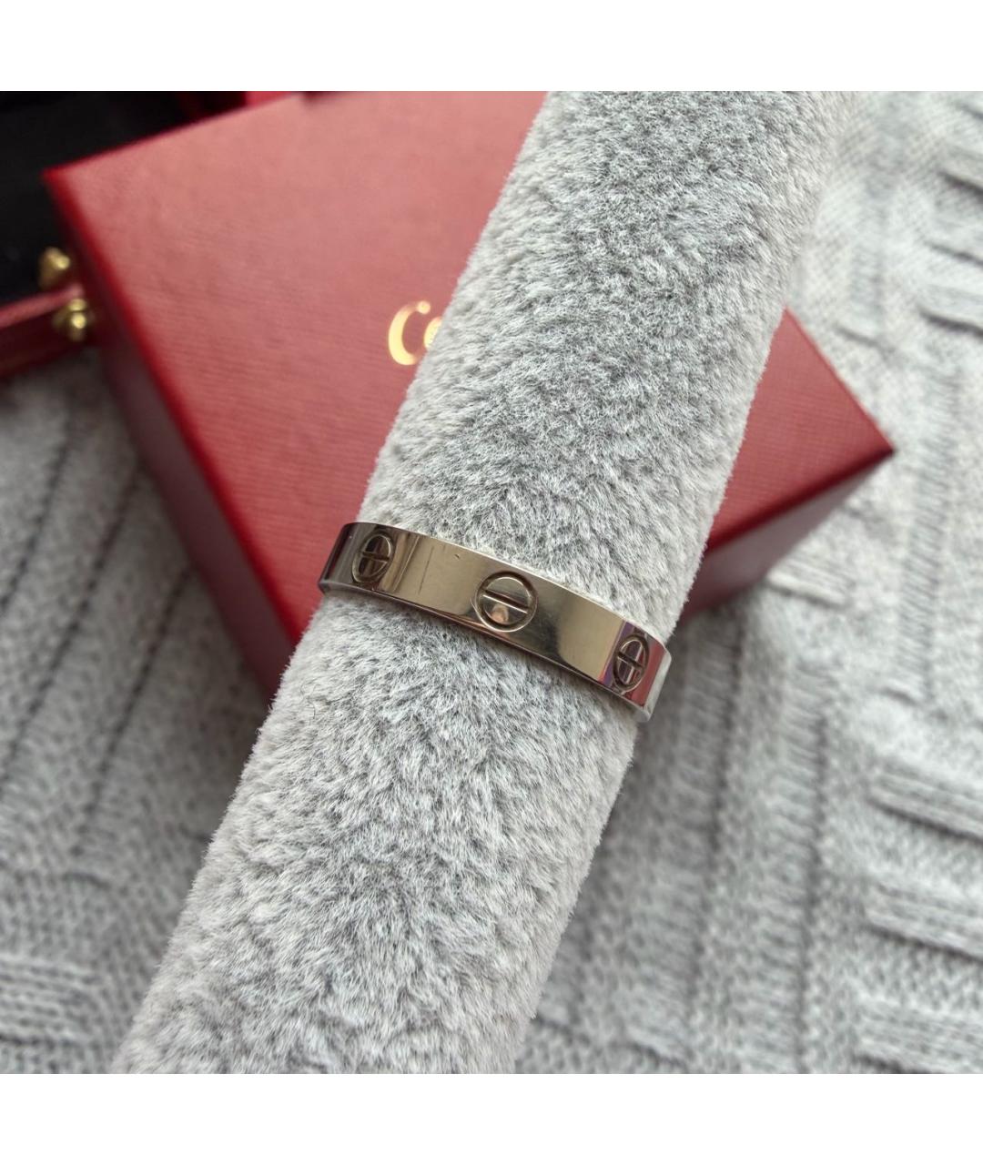 CARTIER Серебряное кольцо из белого золота, фото 6