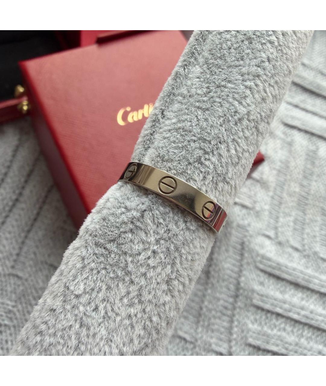 CARTIER Серебряное кольцо из белого золота, фото 8