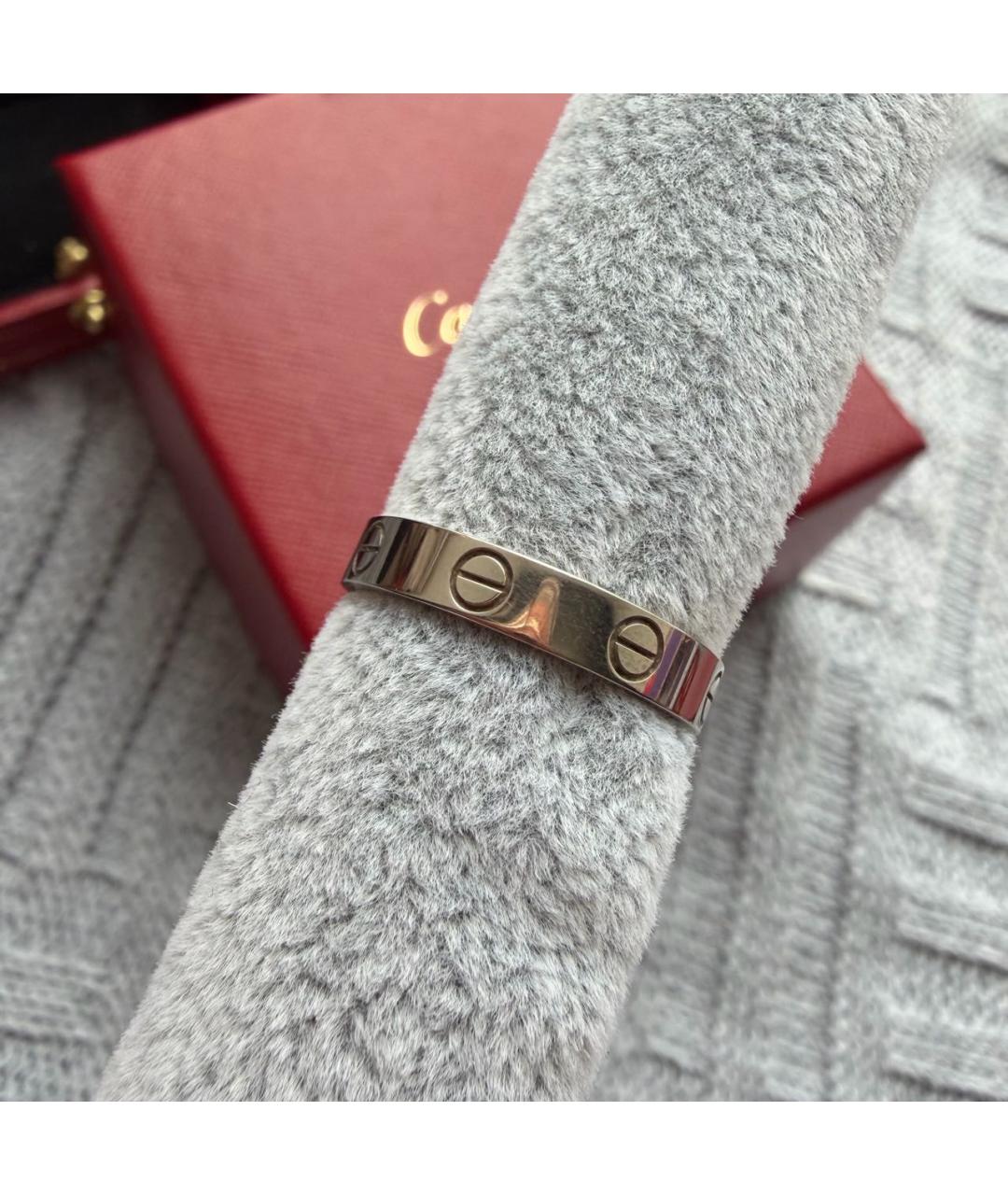 CARTIER Серебряное кольцо из белого золота, фото 7