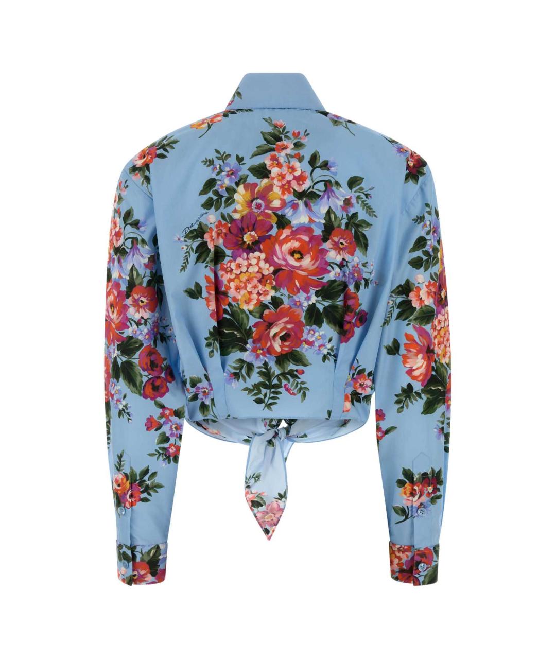 DOLCE&GABBANA Мульти хлопковая блузы, фото 2