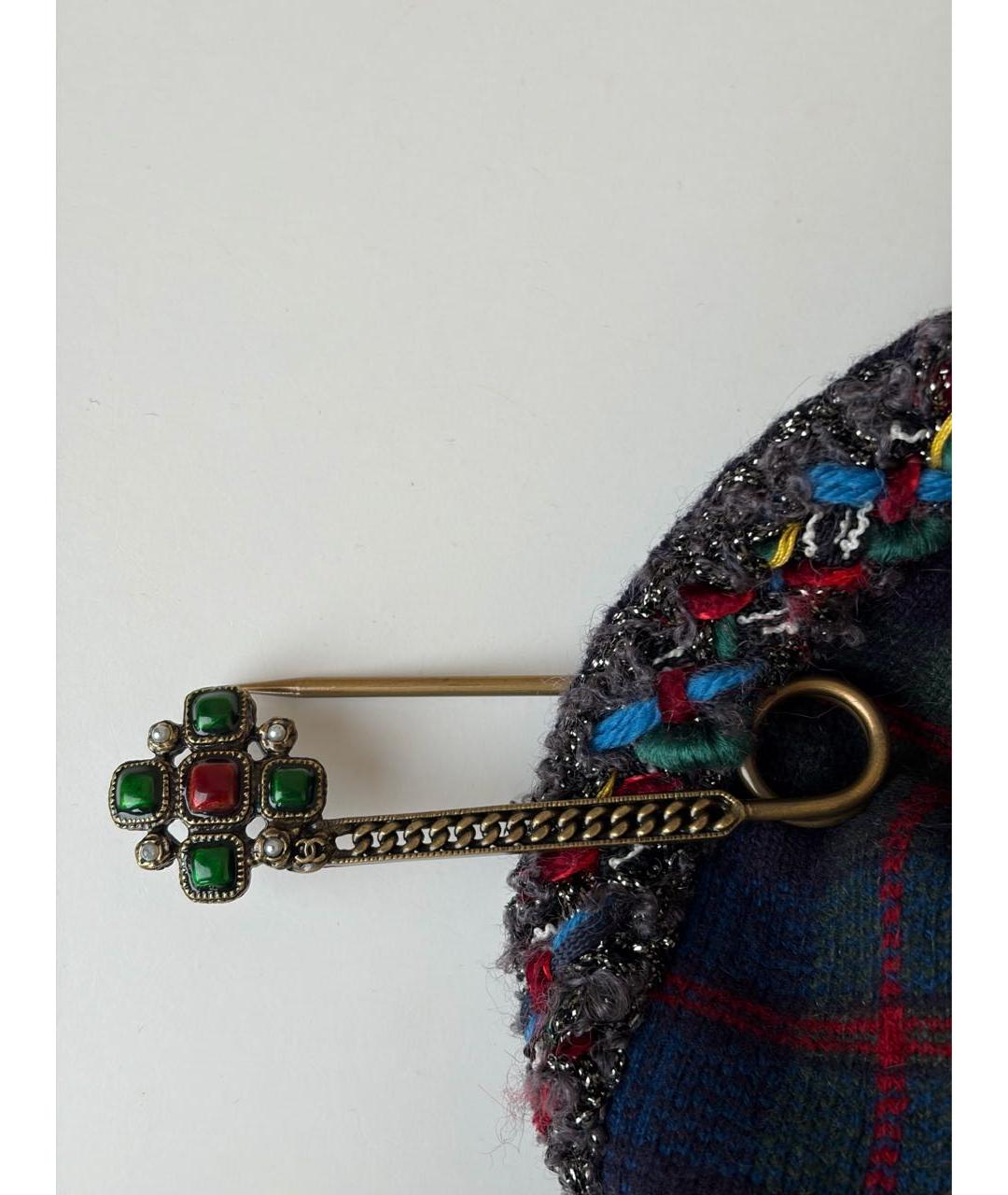 CHANEL Мульти кашемировый жакет/пиджак, фото 8