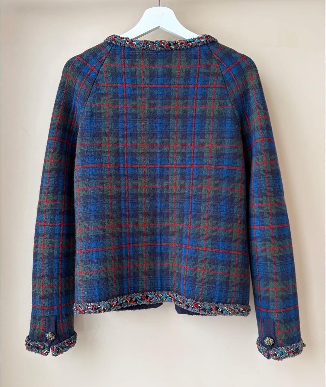 CHANEL Мульти кашемировый жакет/пиджак, фото 3