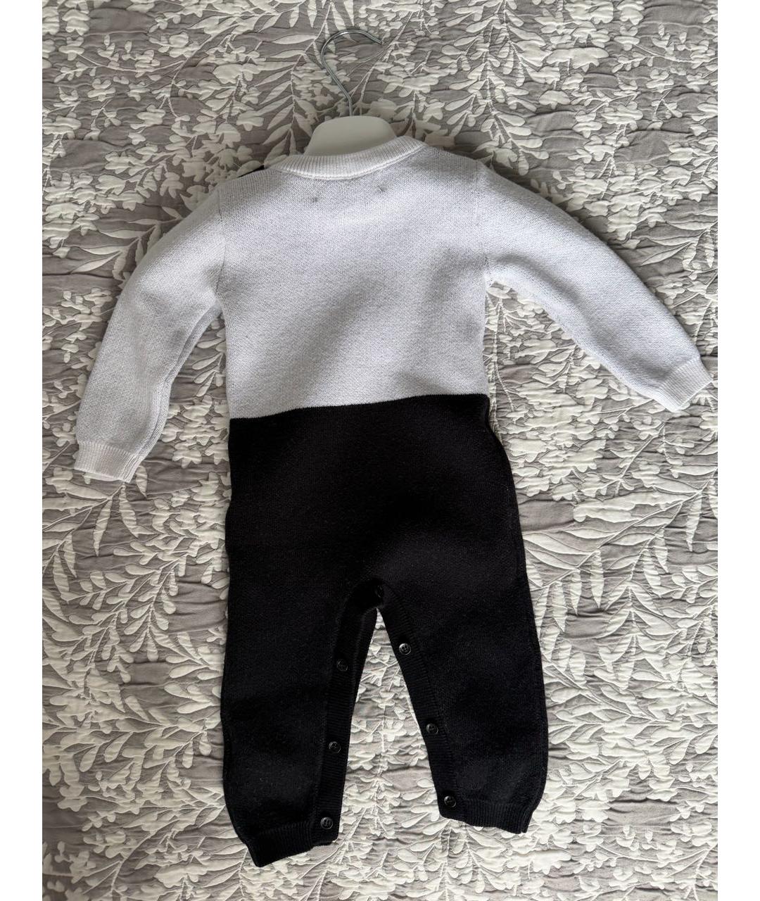 JUST CAVALLI Черный хлопковый комбинезон, фото 2