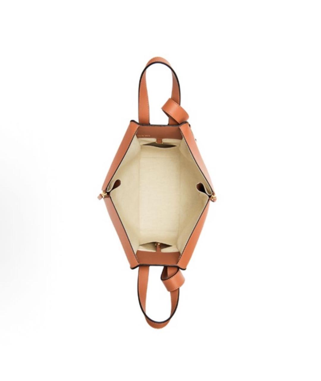 LOEWE Коричневая сумка через плечо, фото 4