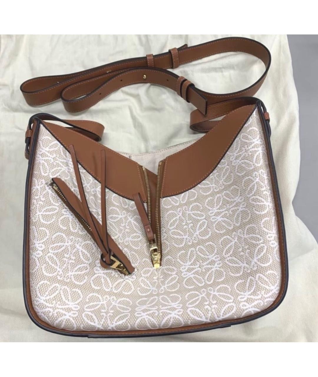 LOEWE Коричневая сумка через плечо, фото 7