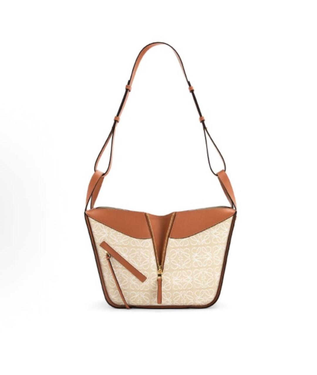 LOEWE Коричневая сумка через плечо, фото 5