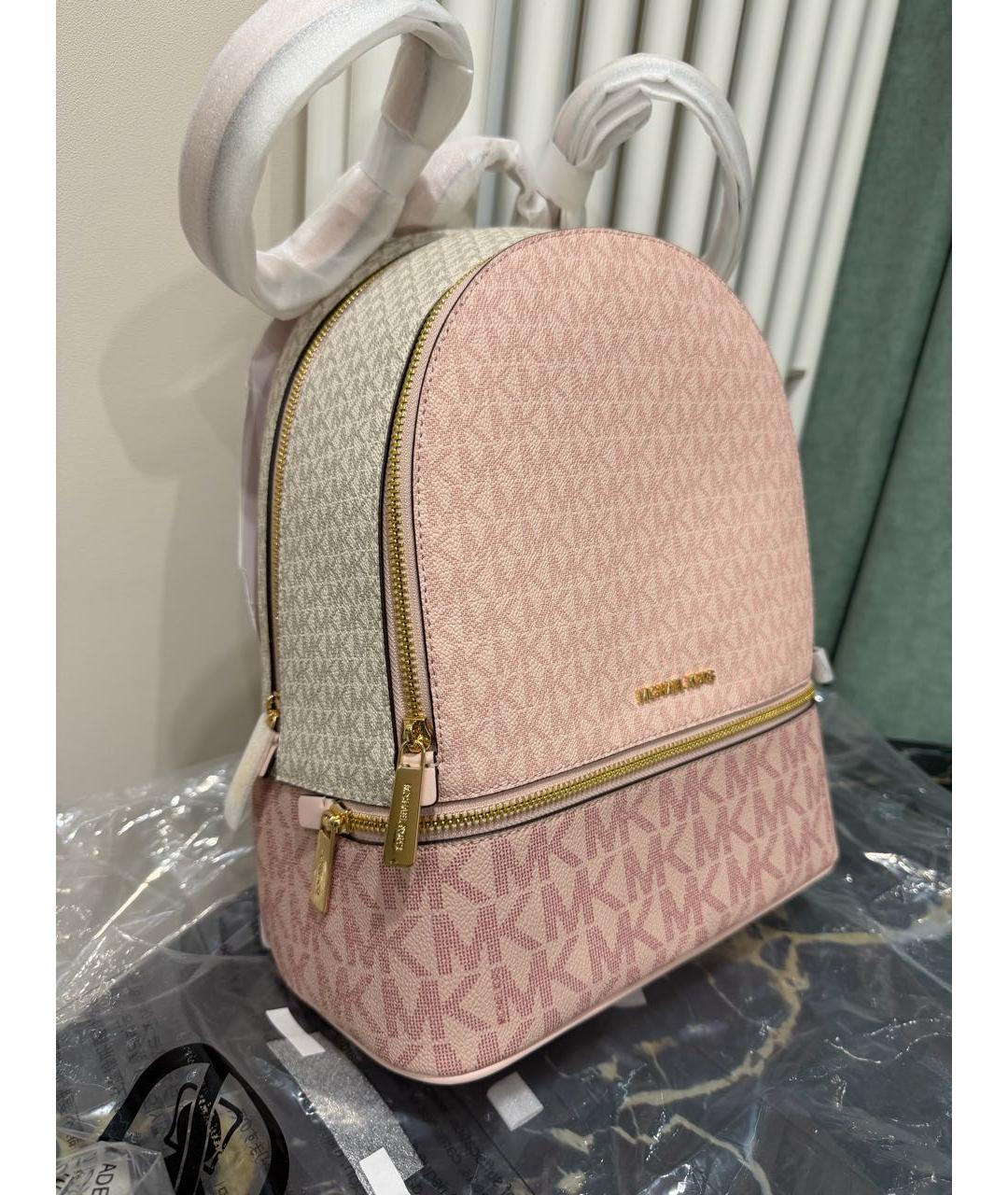 MICHAEL KORS Розовый рюкзак, фото 3