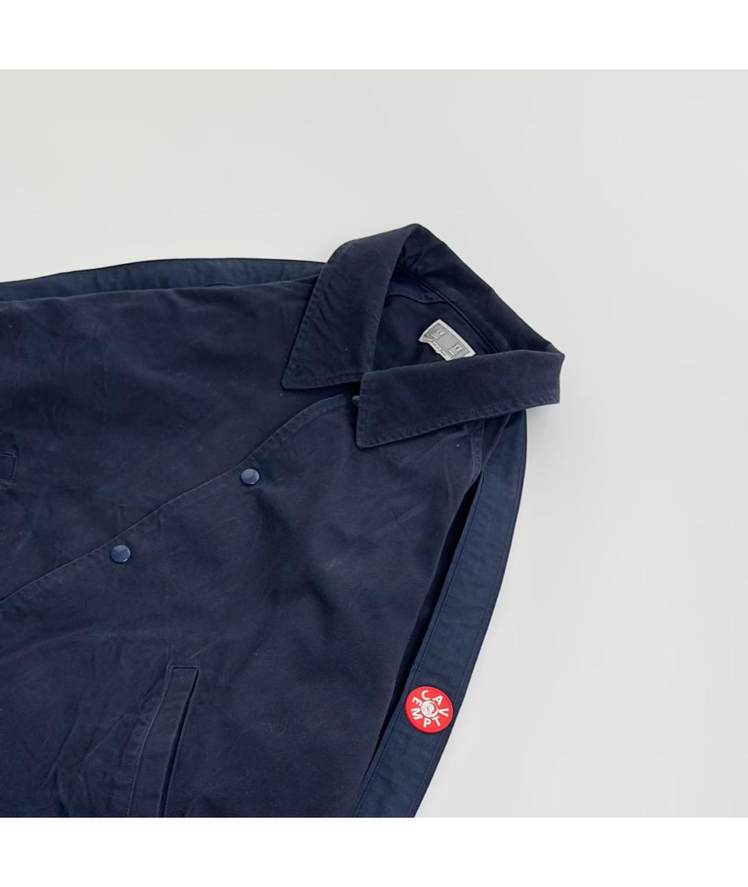 CAV EMPT Темно-синяя хлопковая куртка, фото 3