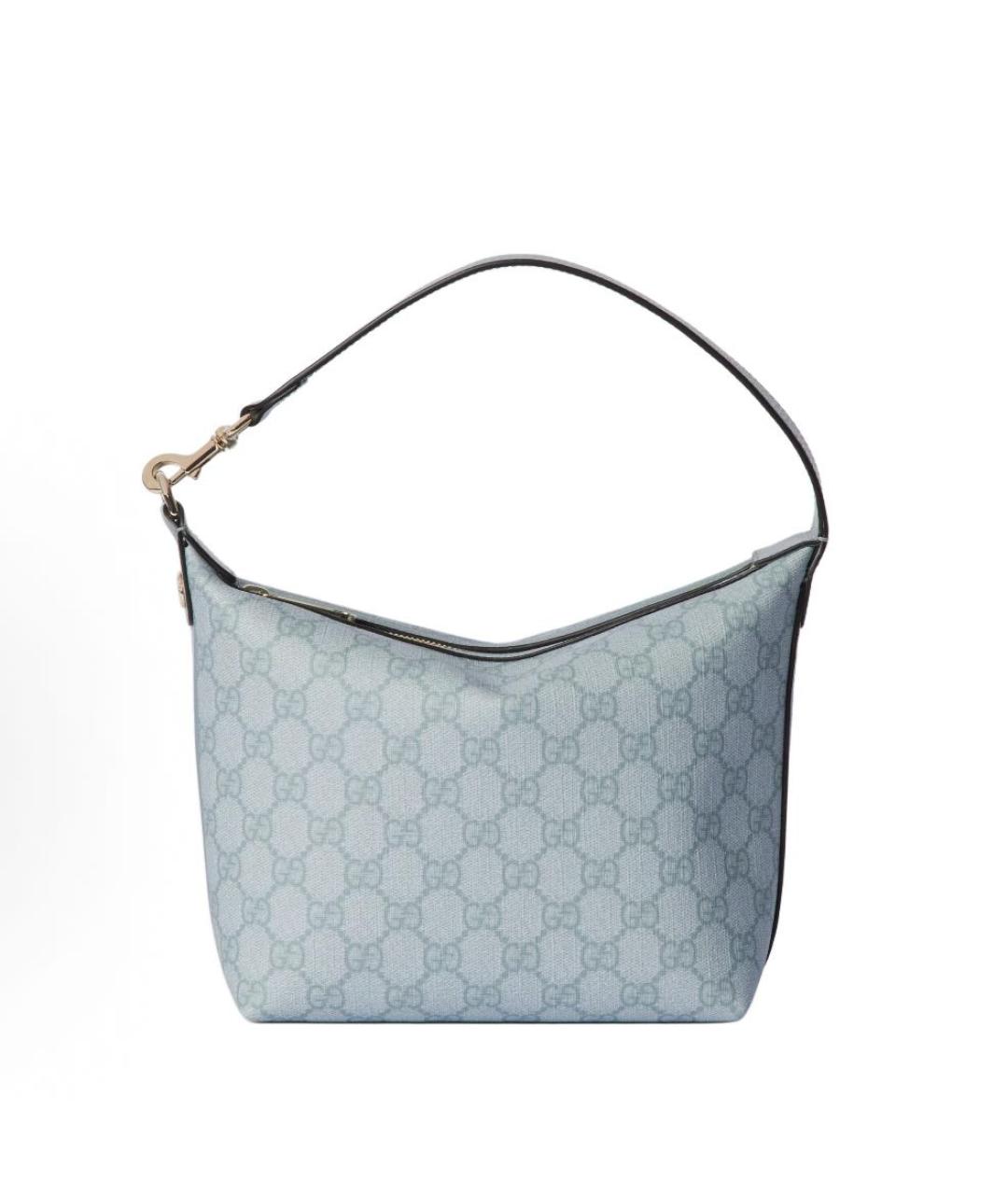 GUCCI Голубая сумка через плечо, фото 9
