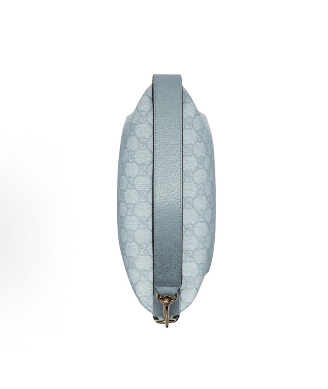 GUCCI Голубая сумка через плечо, фото 4