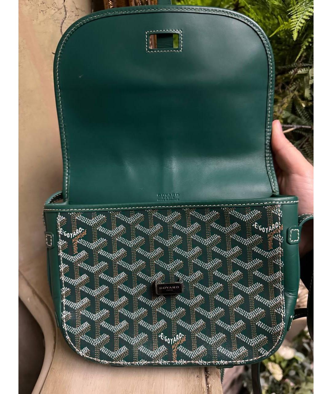 GOYARD Зеленая сумка на плечо, фото 4