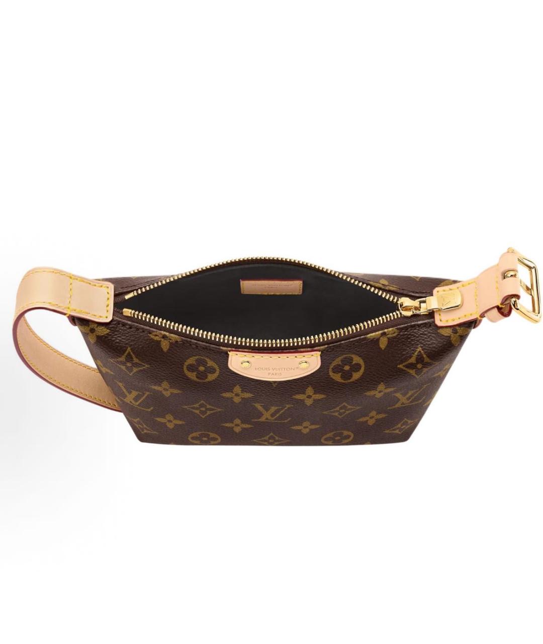 LOUIS VUITTON Коричневая сумка с короткими ручками, фото 4