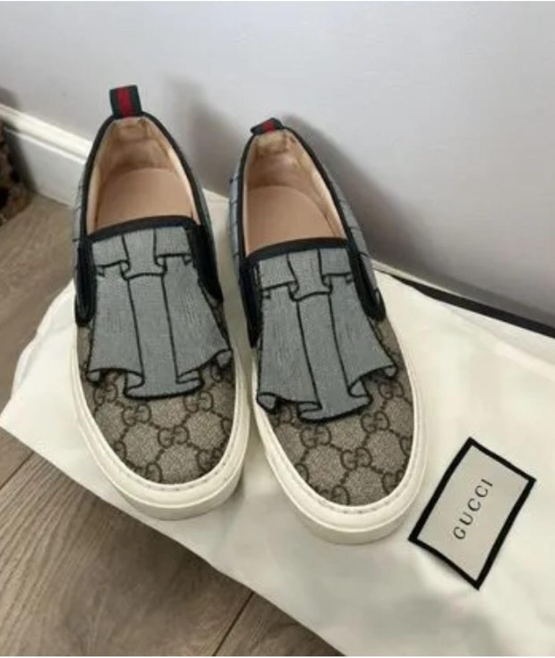 GUCCI Слипоны, фото 5