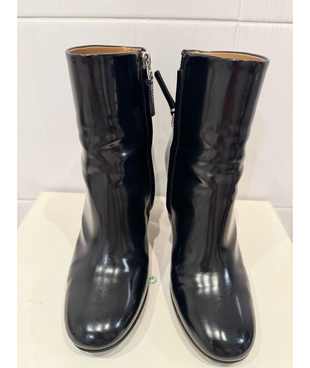 BALLY Черные кожаные ботильоны, фото 2