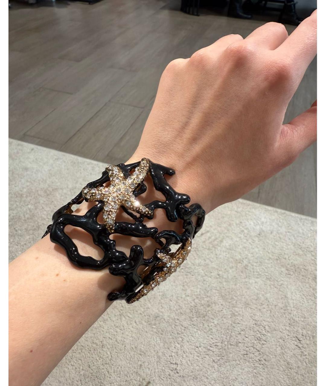KENNETH JAY LANE Черный браслет, фото 5