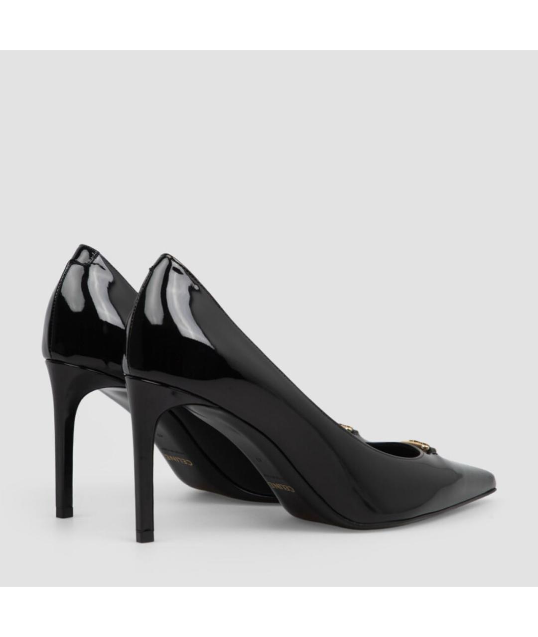 CELINE Черные кожаные туфли, фото 3