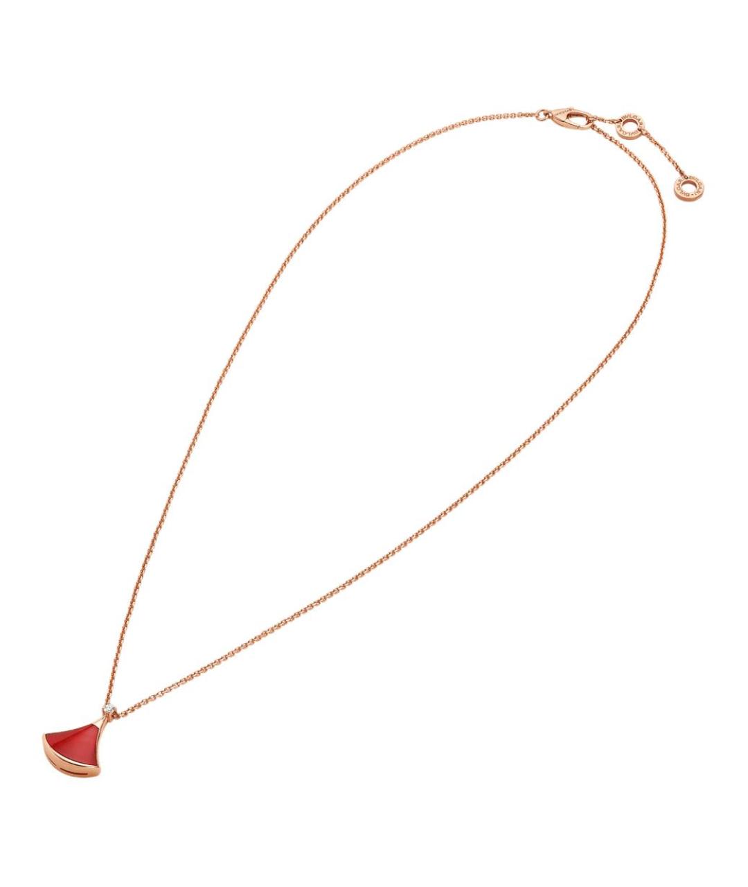 BVLGARI Золотая подвеска из розового золота, фото 2