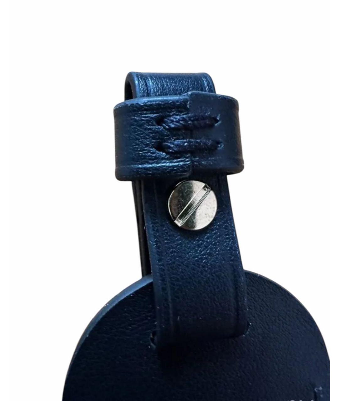 LOUIS VUITTON Черный брелок, фото 5