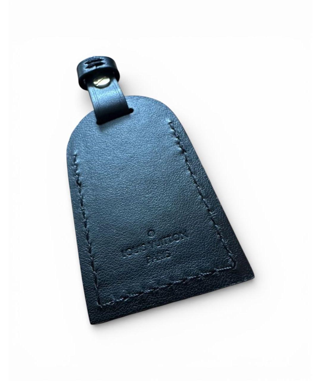 LOUIS VUITTON Черный брелок, фото 7