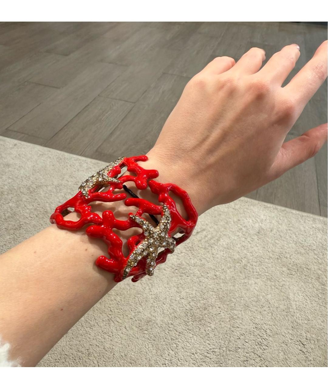 KENNETH JAY LANE Красный браслет, фото 5
