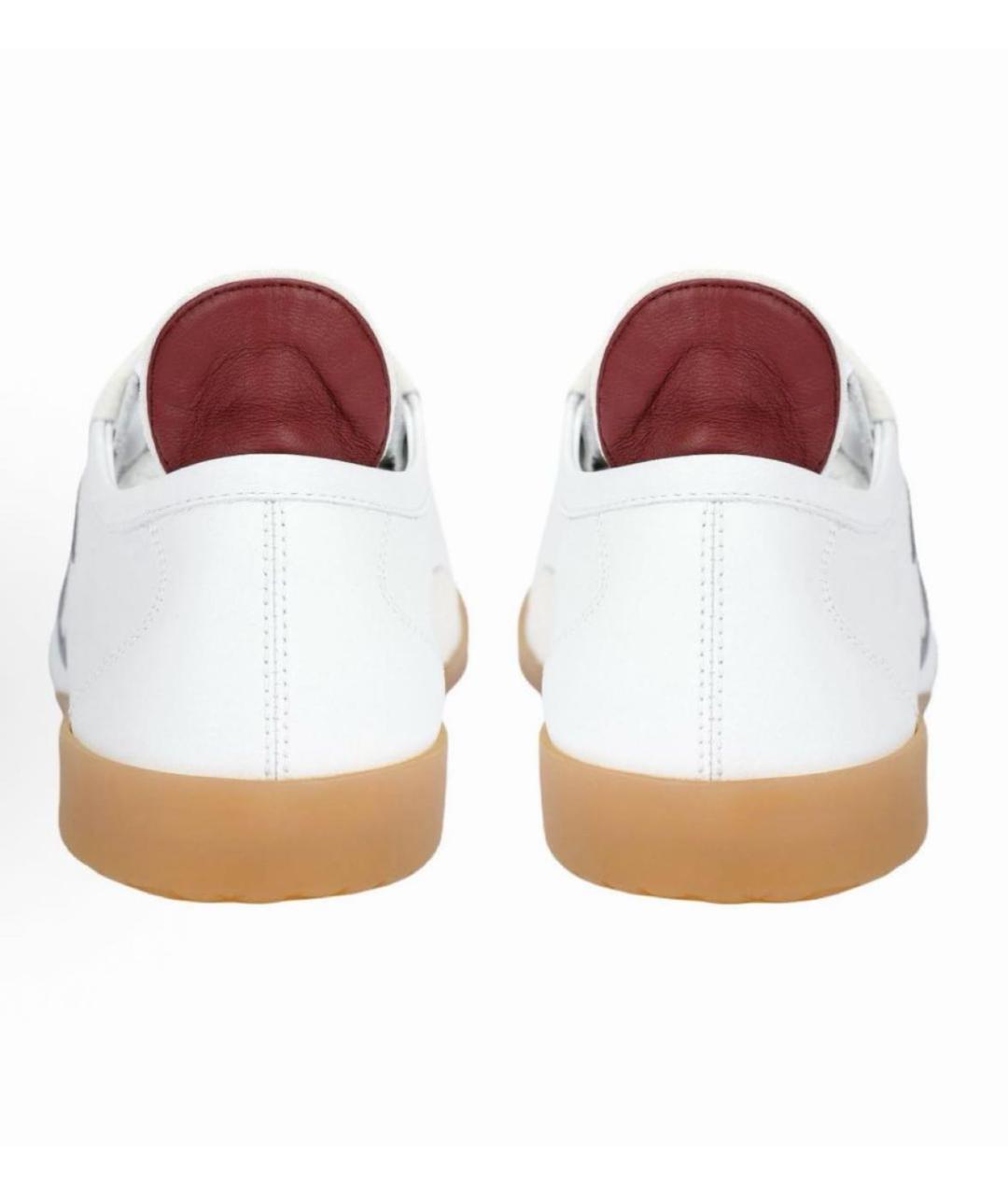 CHANEL Белые кожаные кеды, фото 4