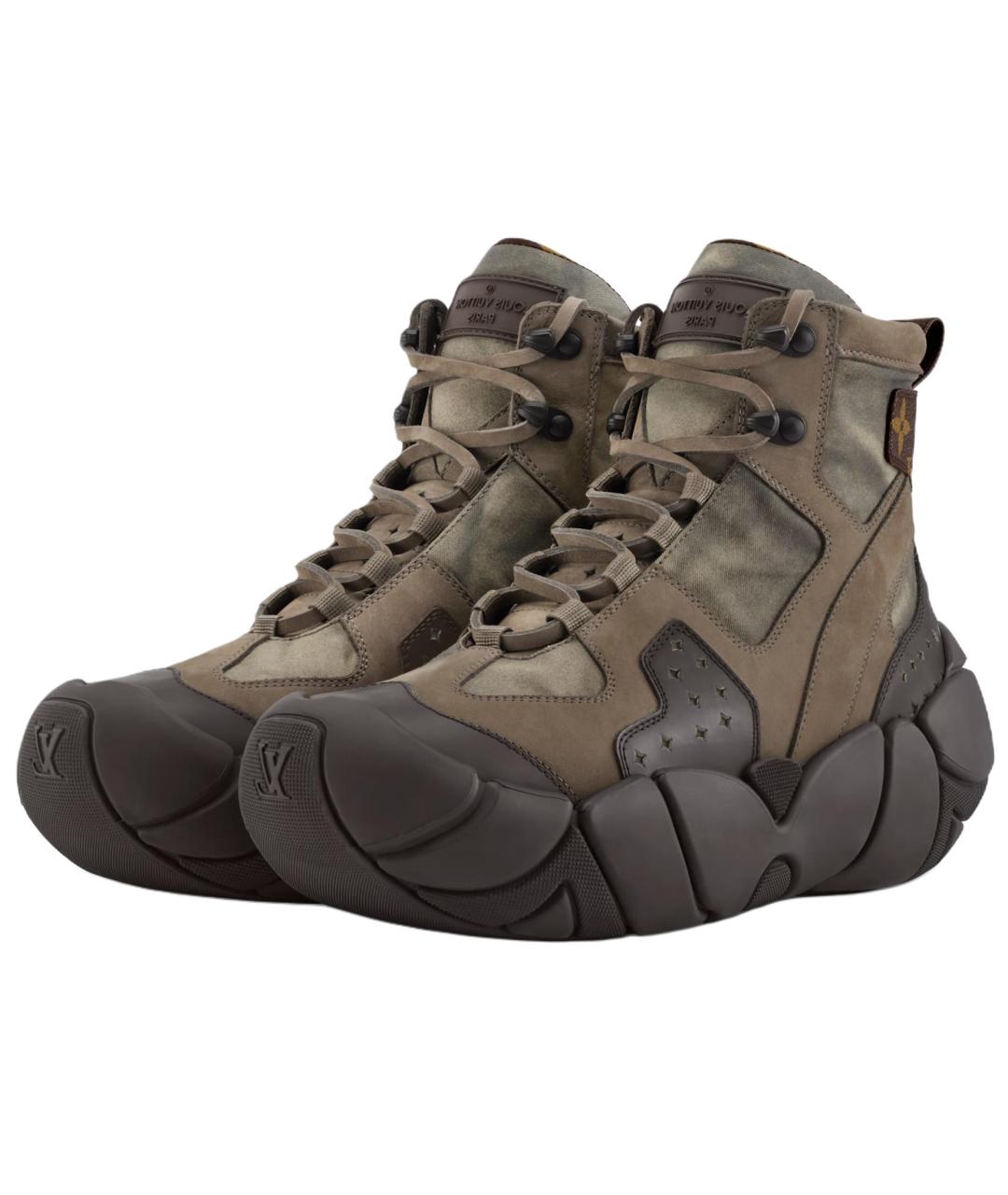 LOUIS VUITTON Кожаные ботинки, фото 3