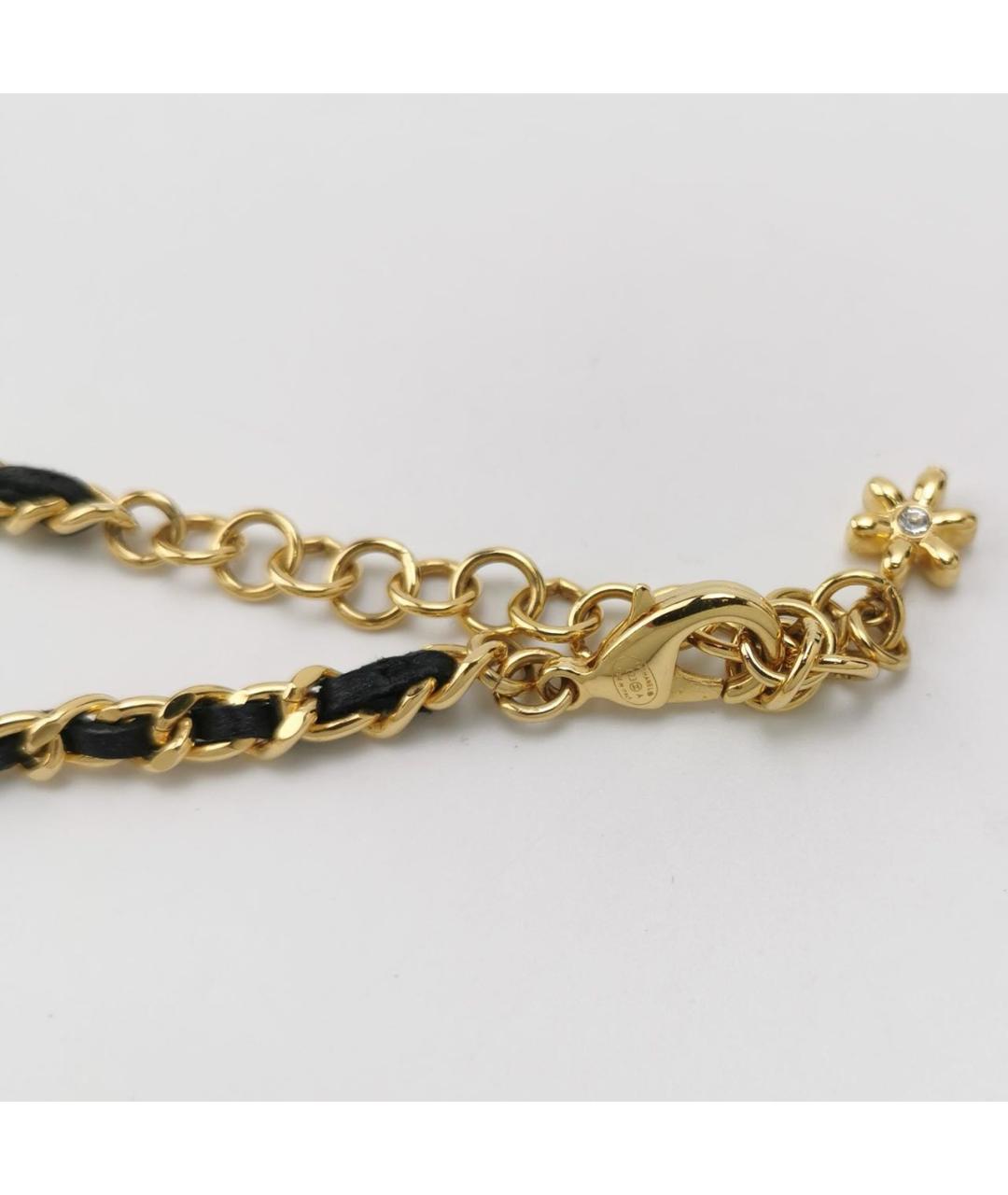 CHANEL Золотое металлическое колье, фото 5