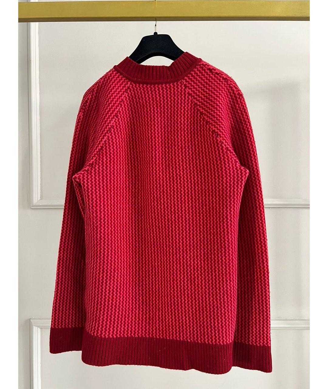 BALMAIN Красный джемпер / свитер, фото 3