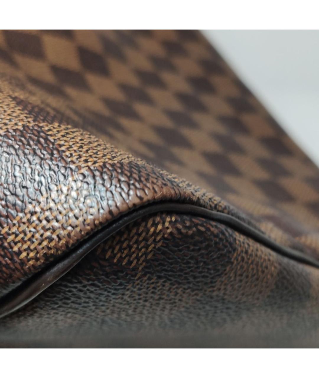 LOUIS VUITTON Коричневая сумка с короткими ручками, фото 8