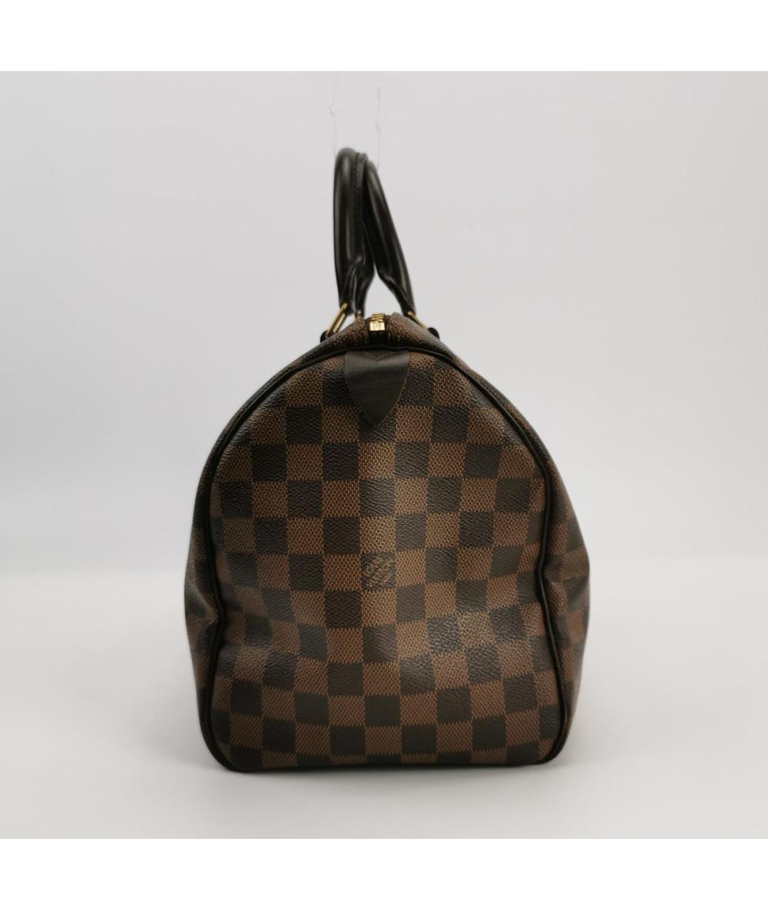 LOUIS VUITTON Коричневая сумка с короткими ручками, фото 2