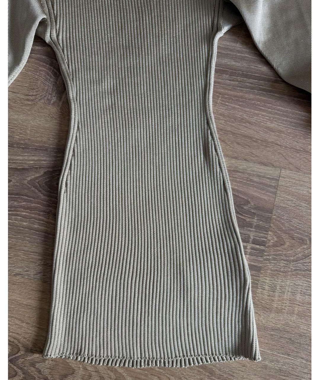 BOTTEGA VENETA Бежевый шелковый джемпер / свитер, фото 4