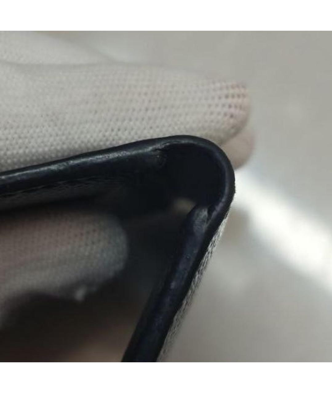 PRADA Черный кожаный кардхолдер, фото 4