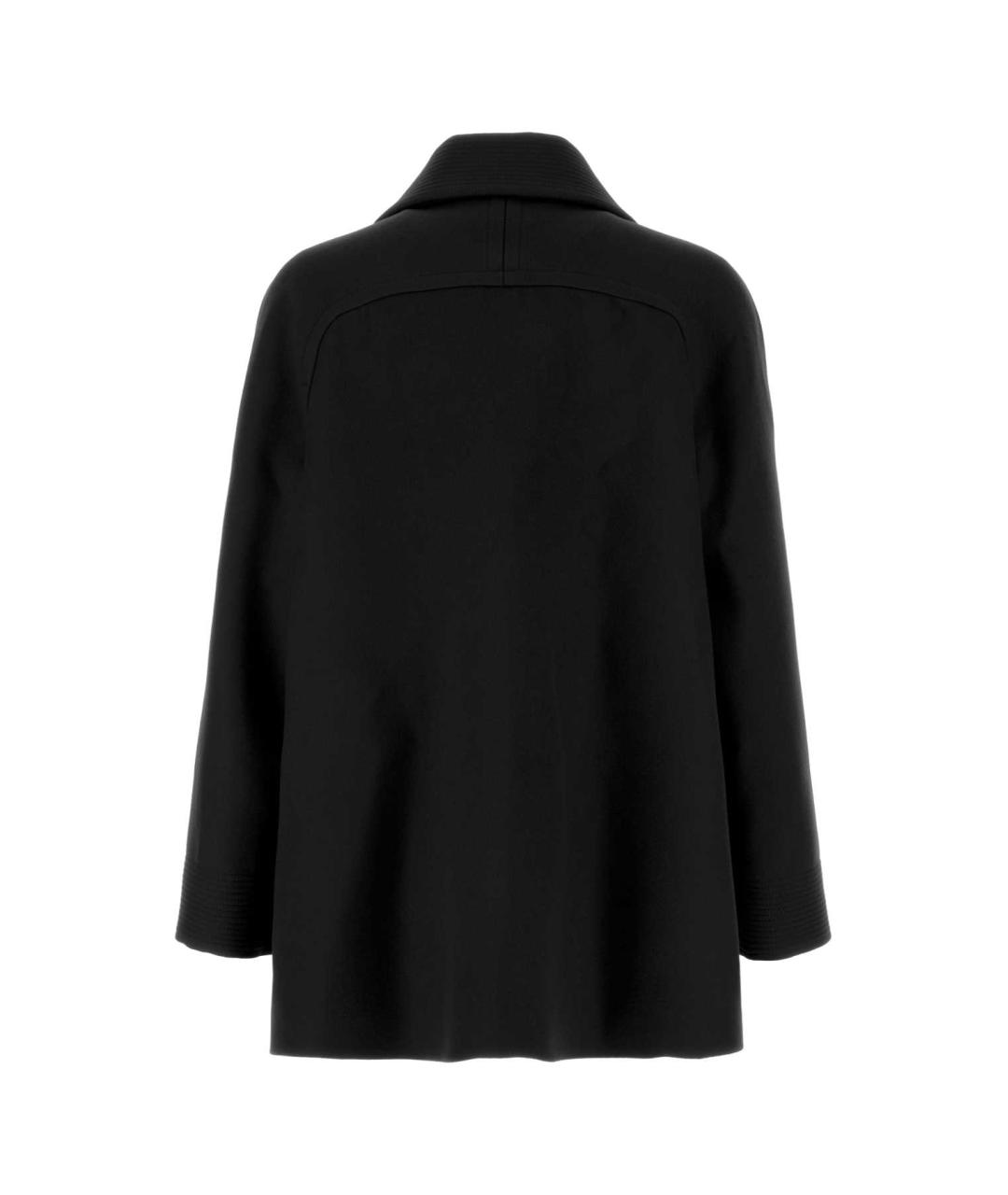 VALENTINO Черное шерстяное пальто, фото 2