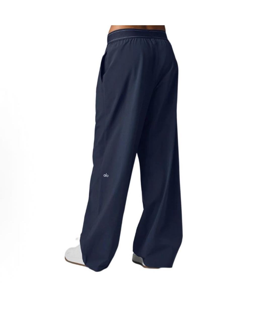 ALO YOGA Темно-синие спортивные брюки и шорты, фото 3