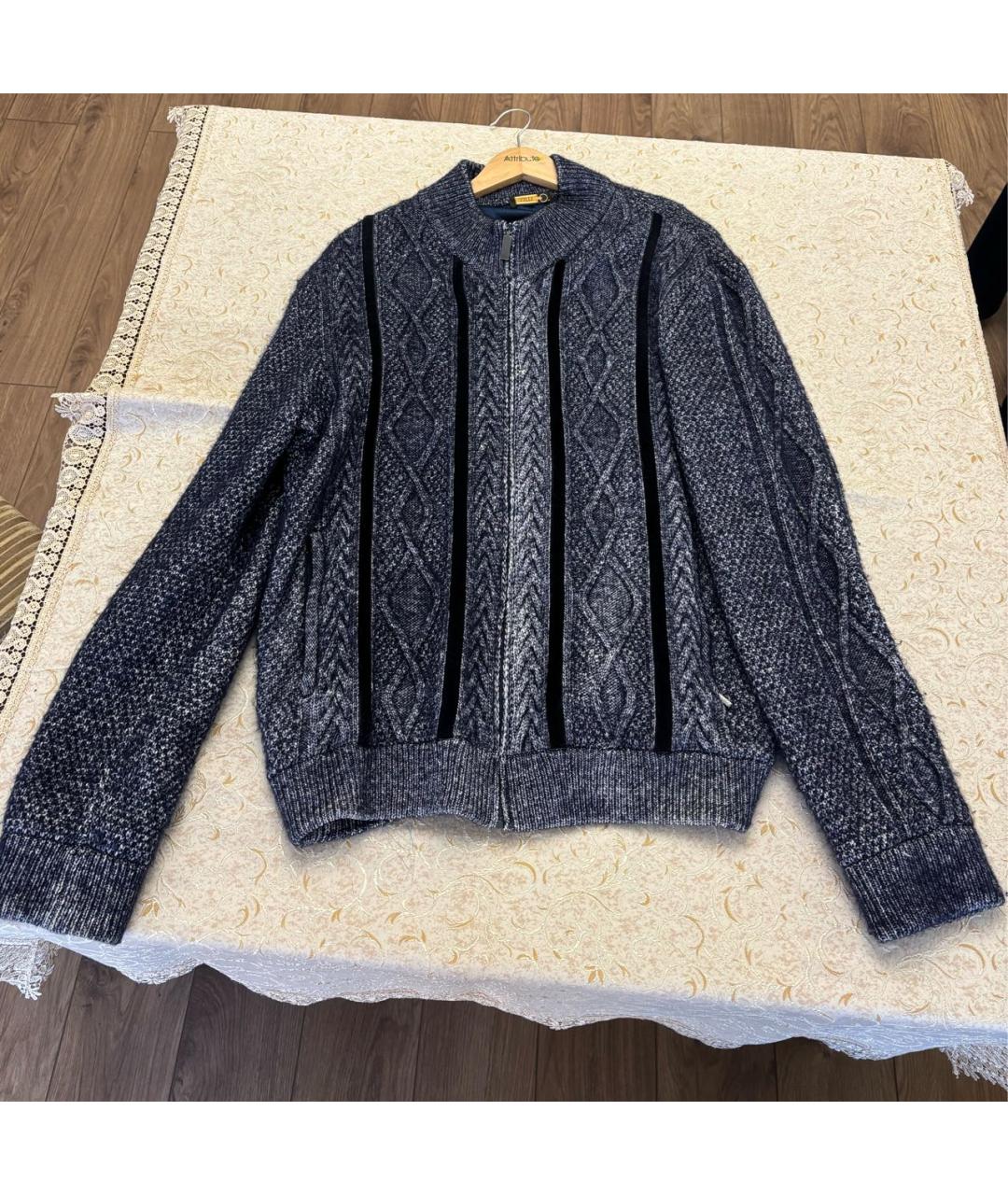 ZILLI Серый кашемировый кардиган, фото 7