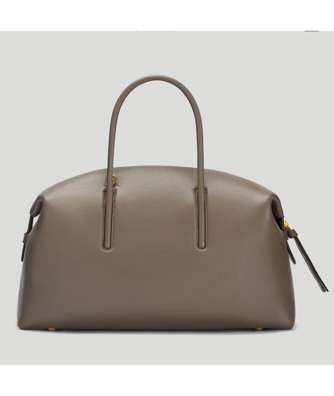 DEMELLIER Бежевая кожаная сумка тоут, фото 2