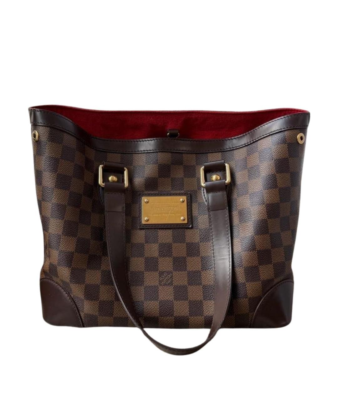 LOUIS VUITTON Коричневая сумка тоут, фото 1