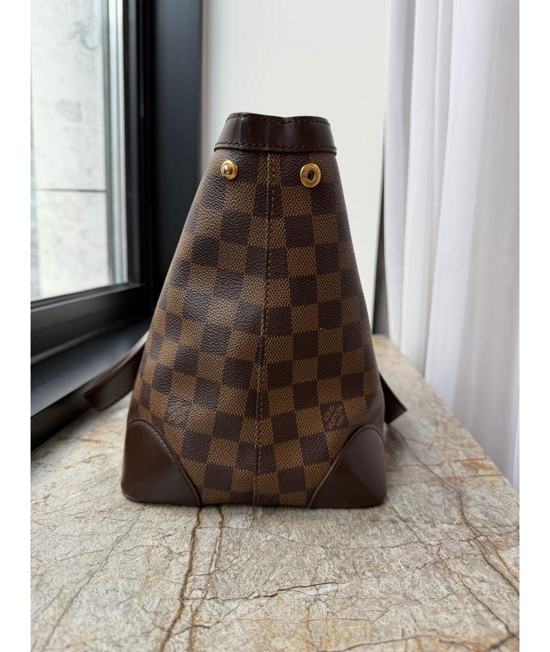 LOUIS VUITTON Коричневая сумка тоут, фото 6