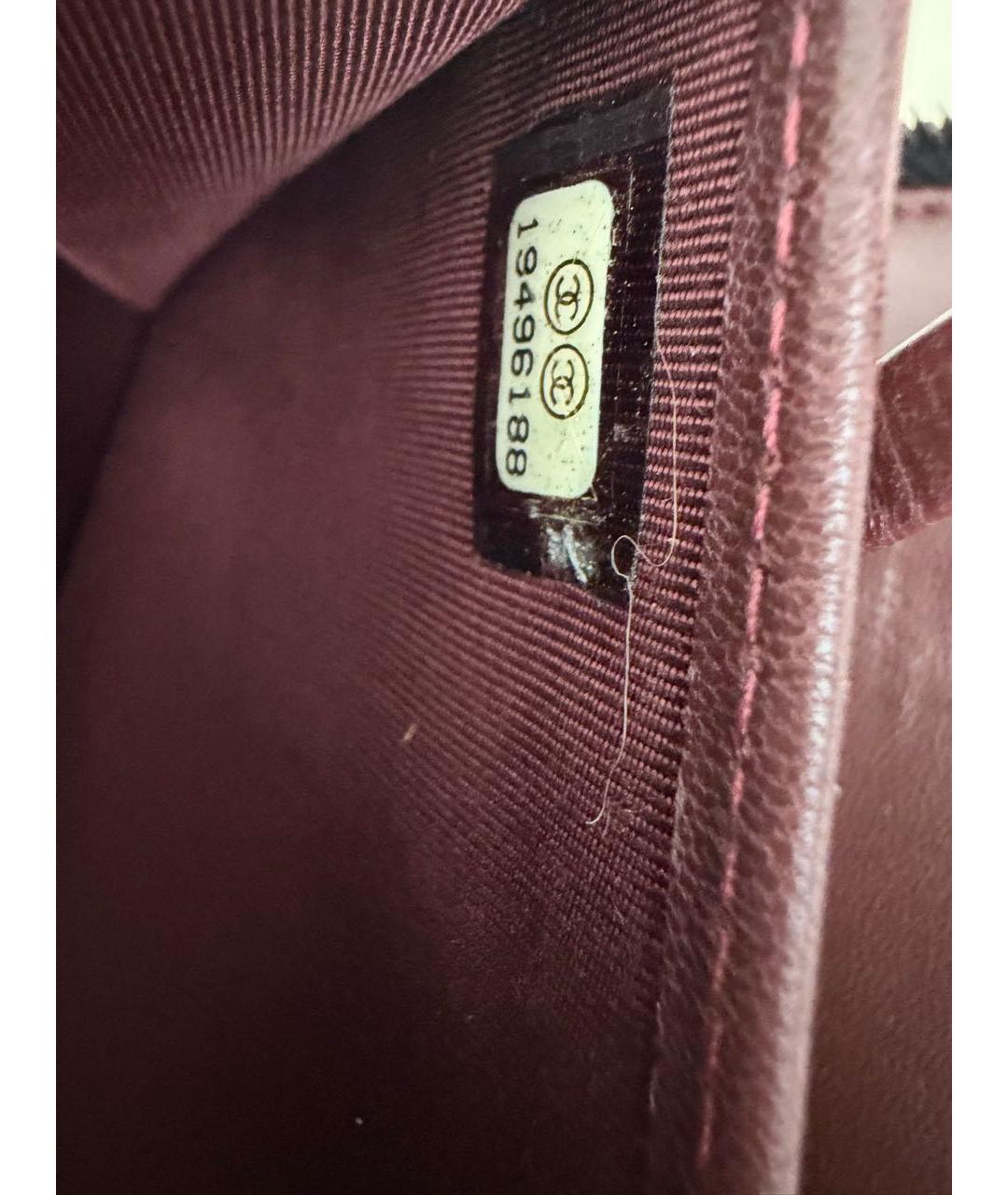 CHANEL Черная кожаная сумка с короткими ручками, фото 5