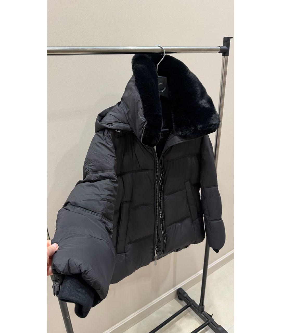 MICHAEL KORS Черный полиэстеровый пуховик, фото 7