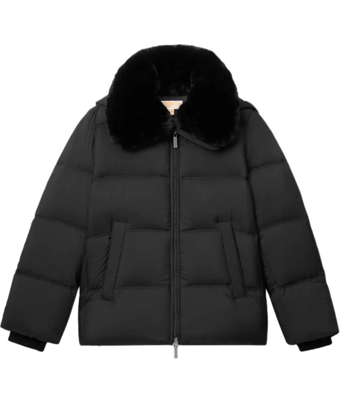 MICHAEL KORS Черный полиэстеровый пуховик, фото 1