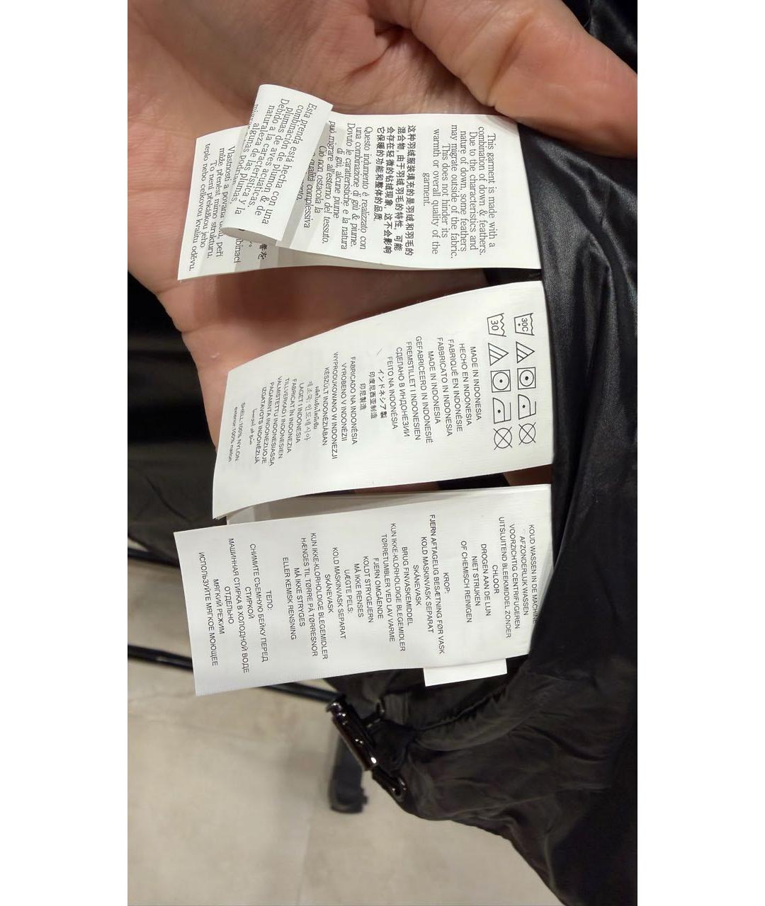 MICHAEL KORS Черный полиэстеровый пуховик, фото 8