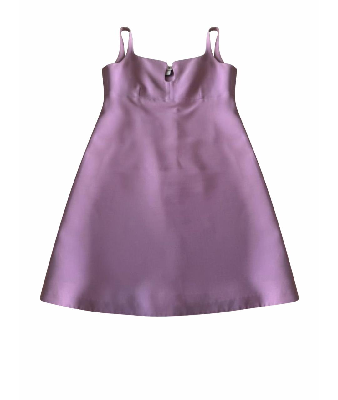 GUCCI Розовое вискозное коктейльное платье, фото 1