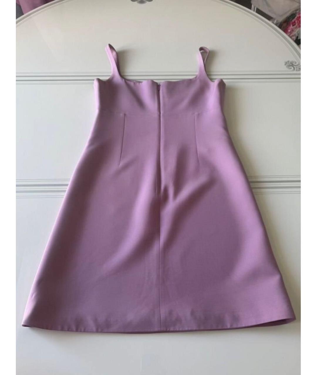 GUCCI Розовое вискозное коктейльное платье, фото 2