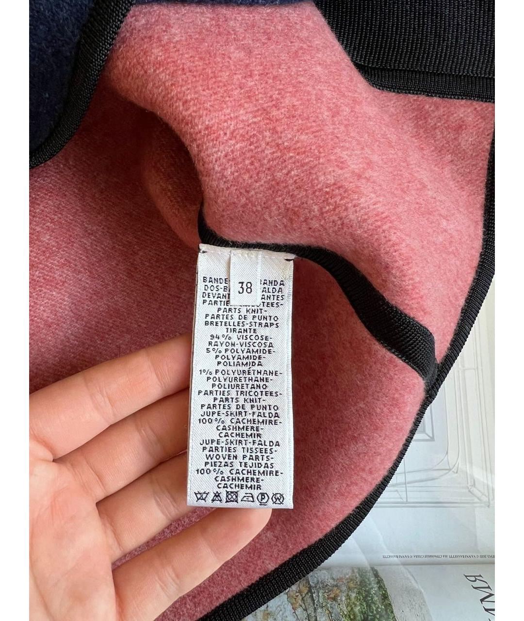 HERMES Темно-синее повседневное платье, фото 4