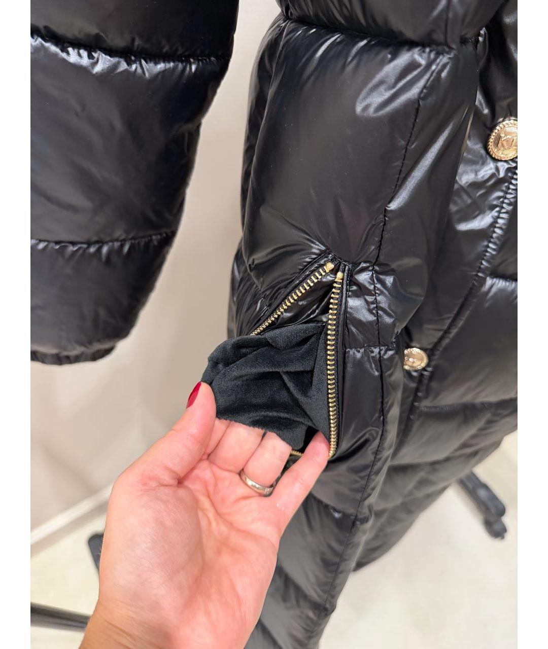 KARL LAGERFELD Черный пуховик, фото 4