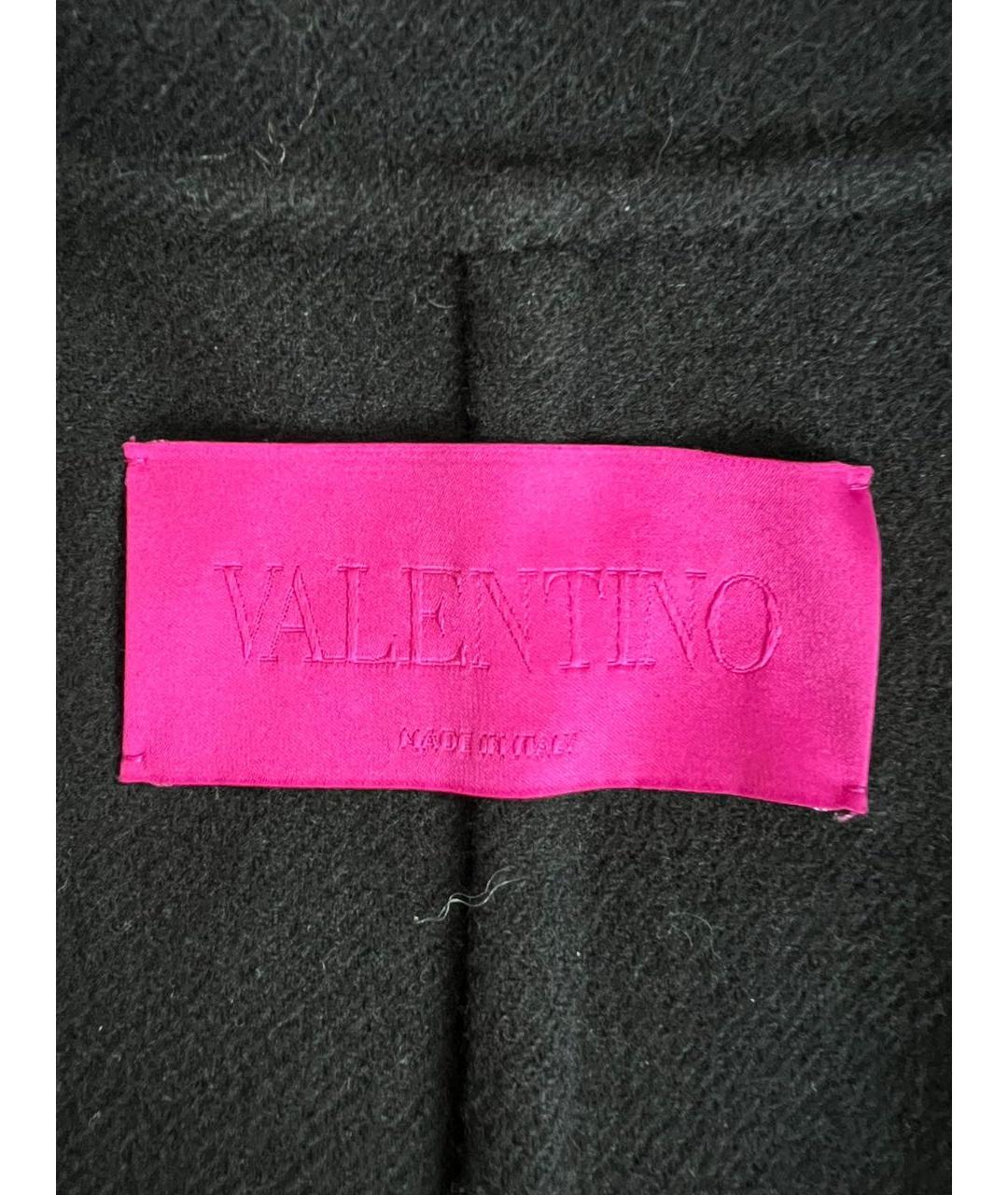 VALENTINO Черное пальто, фото 7